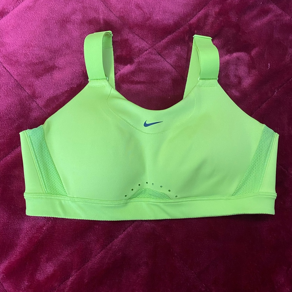 Nike Women's Lime Green Sports Bra